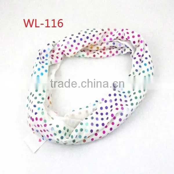 WL-117 2014 lovely and lastest endless children's scarves