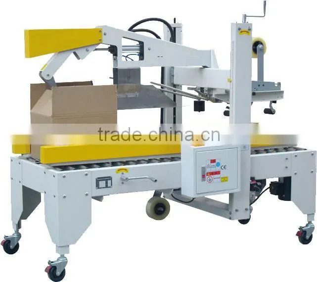 Semi-auto flaps folding carton sealer