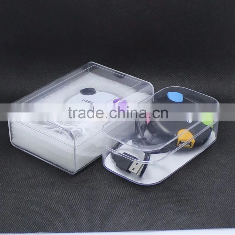 Funny round-shaped 4-port usb 2.0 hub