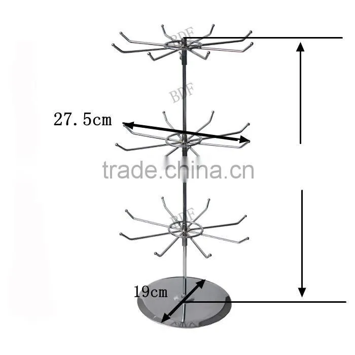hot sell display rack / one tire display rack /metal adjustable display rack