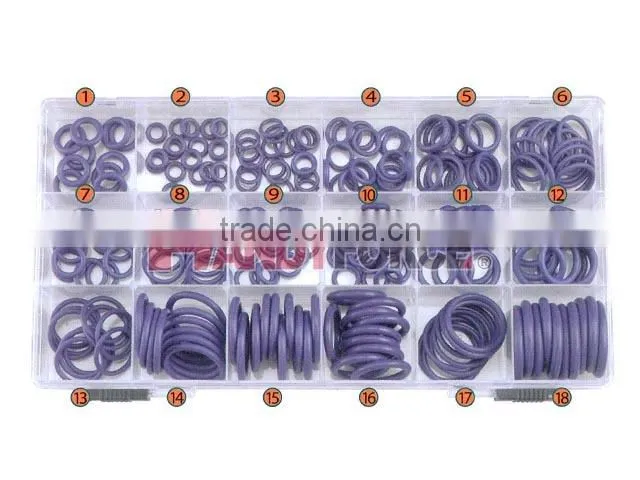 265PCS Hose-Seal Gasket and Core Kit, Air Condition Service Tools of Auto Repair Tools