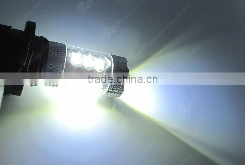 80W White DC 12-24V H10 Epi-star car led lighting