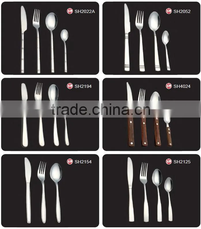 24 pcs Stainless steel cutlery set