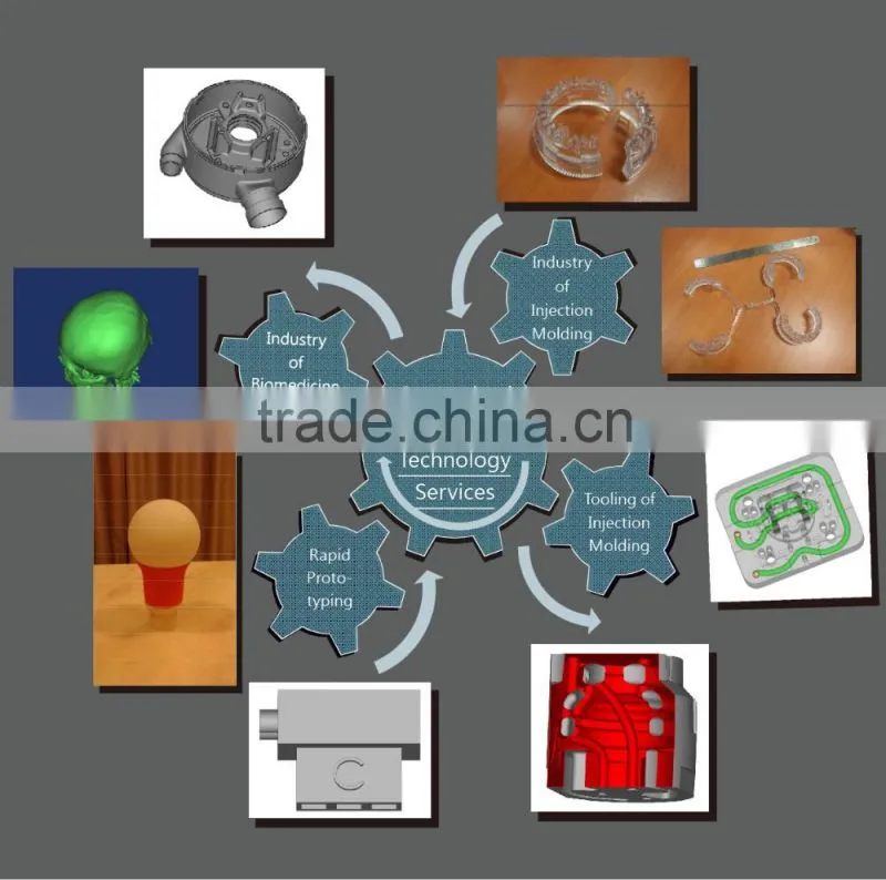 high quality rapid prototype service mold 3d printing