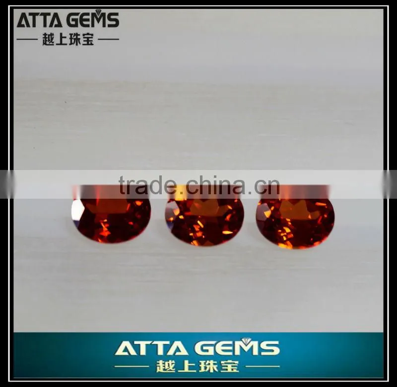 price per carat sapphire-6x8 #55 color orange corundum