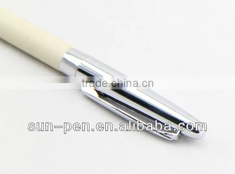 Exclusive ballpoint pens leather paint pens