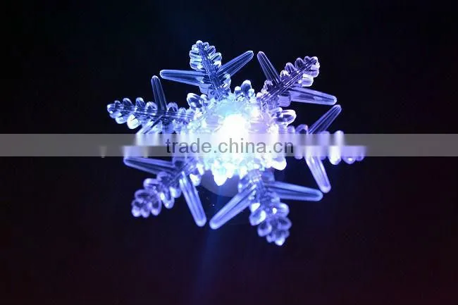 Portable led table lighting for snowflake led lamp