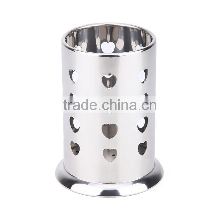 stainless steel chopstick and spoon rest tube & chopstick holder