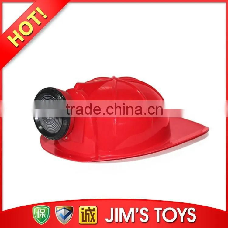 NEW!Plastic helmet Fire helmet with light for adult for roleplay party