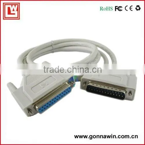 25PINS Printer cable (female to male)/Printer Extension Cable