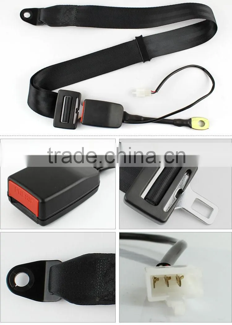 Hot selling 2 point coach safety belt manufacturer