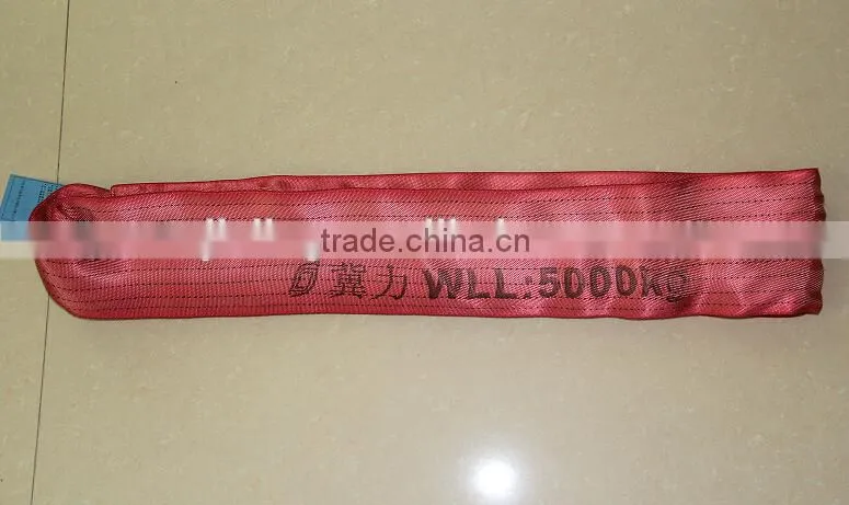 high temperature resistant wll 200t polyester endless round sling