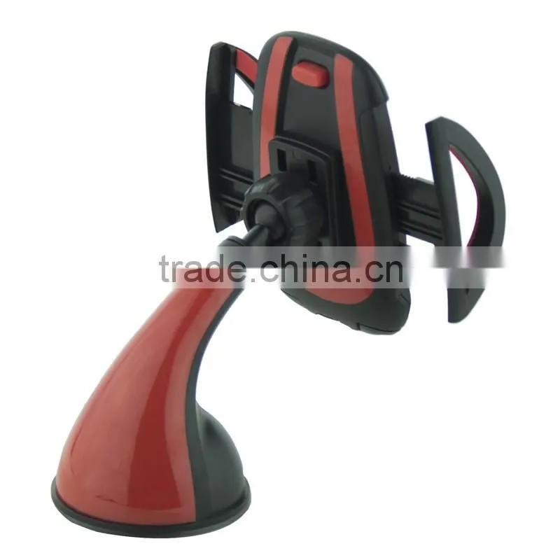 Magnetic Phone Holder Universal 4 Buckle Car Windscreen Suction Cup Mount GPS Car Camera DVR Holder Bracket 360 Degree Rotating
