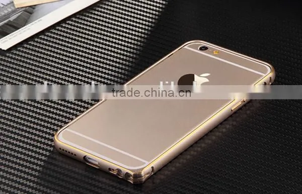 New arrival cell phone accessories for iphone 6 plus aluminum bumper