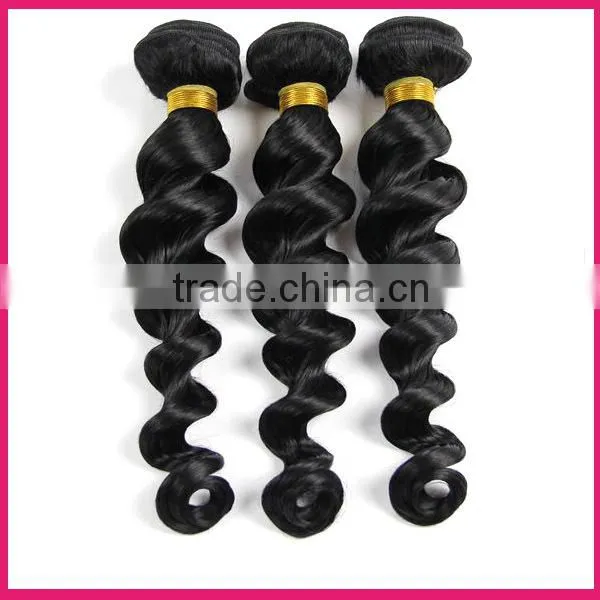 No chemical Top sell 7A virgin Indian loose body wave human hair unprocessed for black women