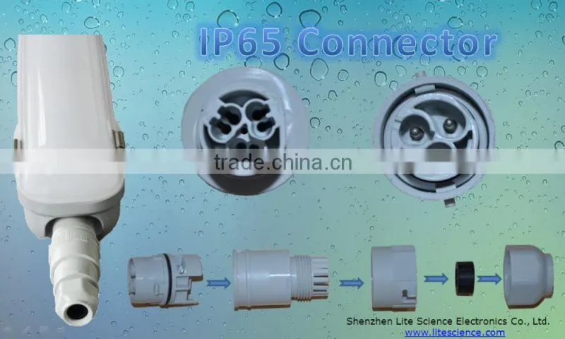 4 year warranty SAA CE ROHS microwave sensor tri proof light 50w led tri proof lighting fixture