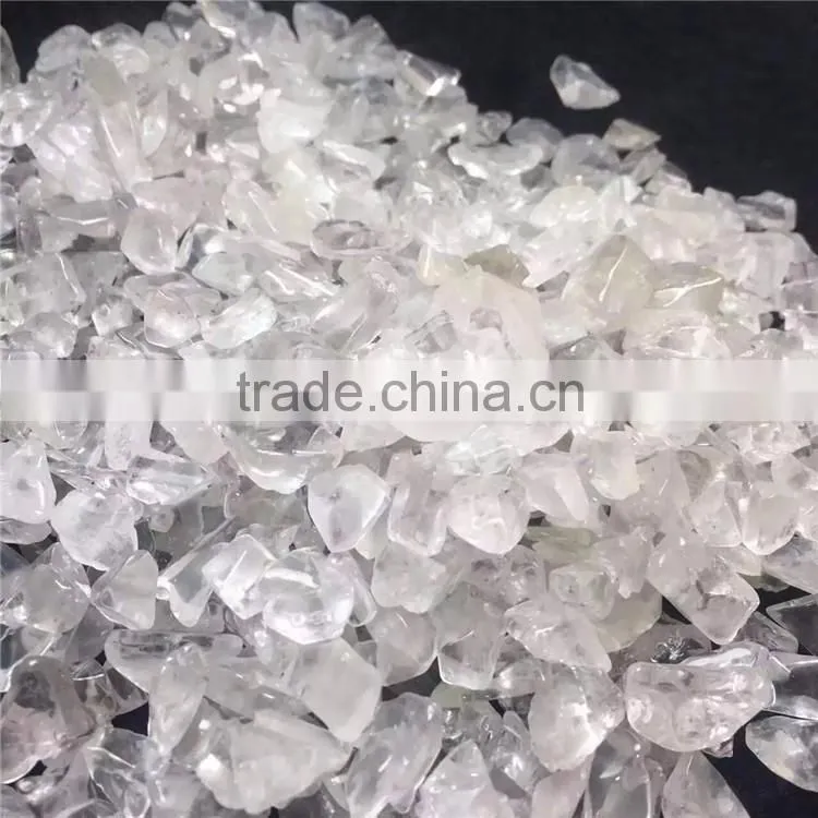 Natural Clear Quartz Crystal Gravel Crystal Macadam Wholesale