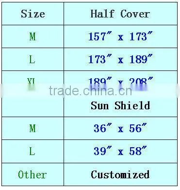 Foldable Sun Shade Car Cover