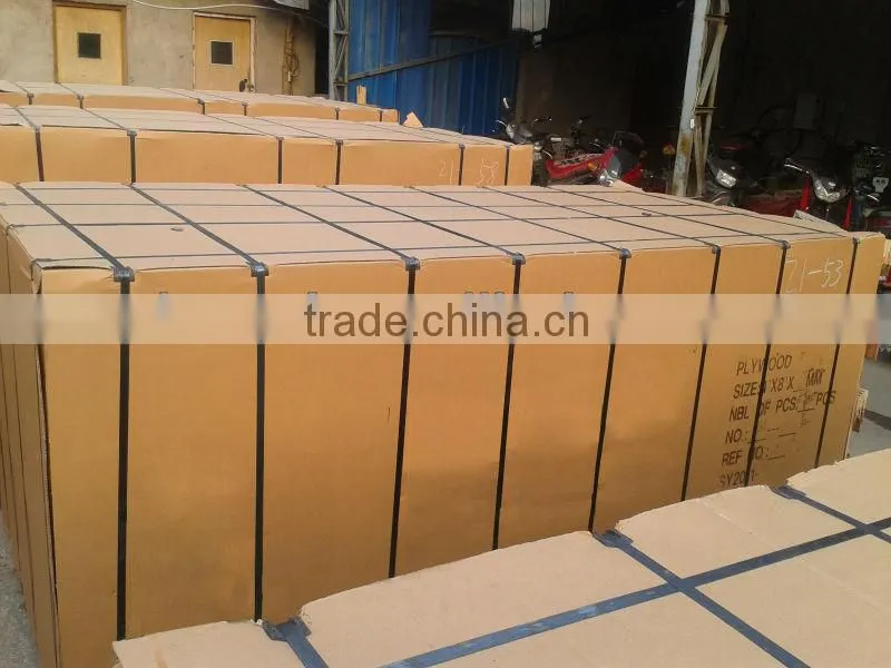 T& G plywood / tongue an grooved plywood with surface slots