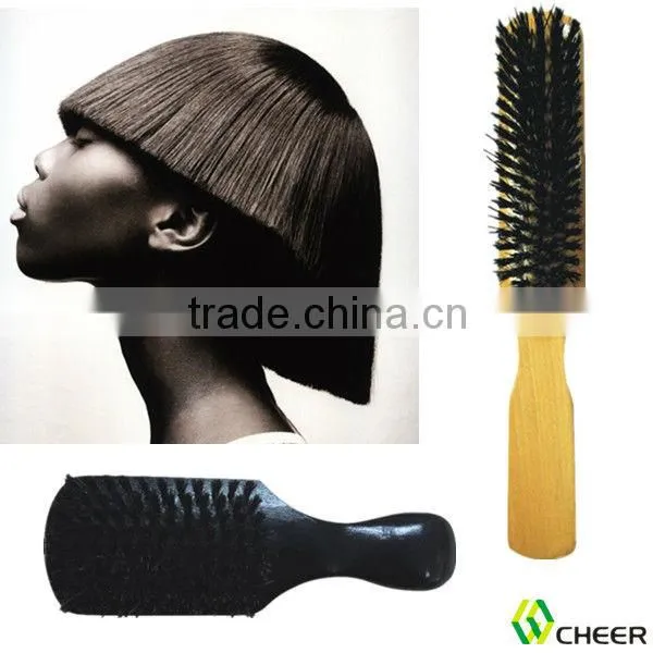 Wooden hair brushes HB027/wooden handle round hair brushes/wooden hair brushes wholesale