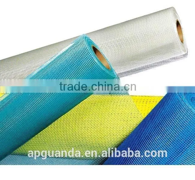 GuanDa alkali resistant fiberglass mesh 165g/m2 --- 4*4mm