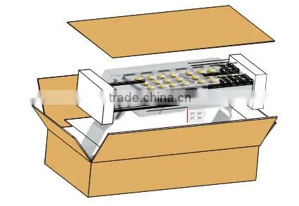 240w led flood light with sensor or emergency pack for outdoor application