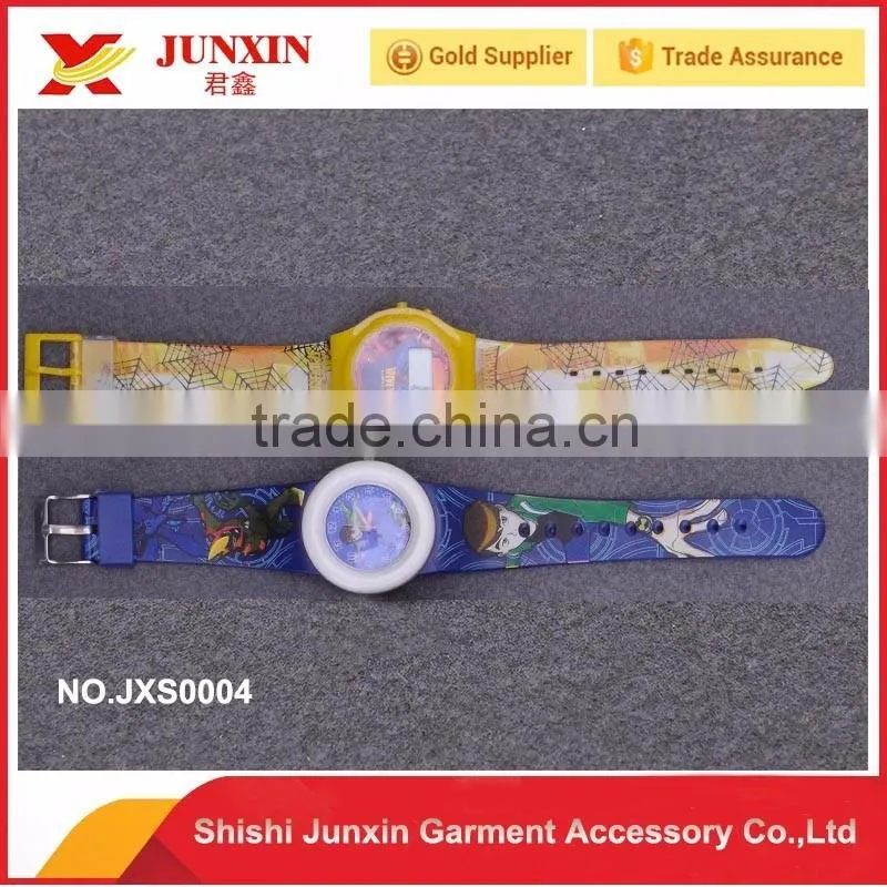 Fashion hot selling products custom silicone PVC waterproof watchbands