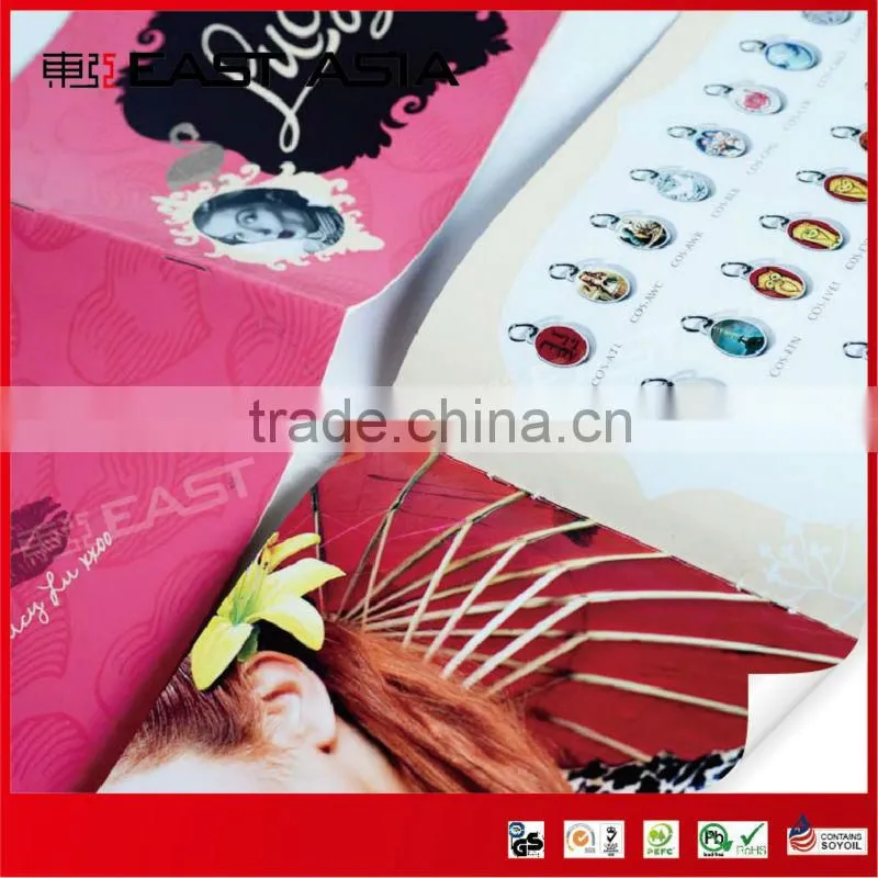 Glossy Soft Cover Colored Wholesale Catalog Printing Service
