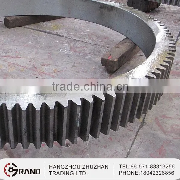 OEM sand casting industrial flywheel ring gear