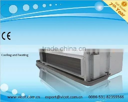 ceiling concealed low noise fan coil unit