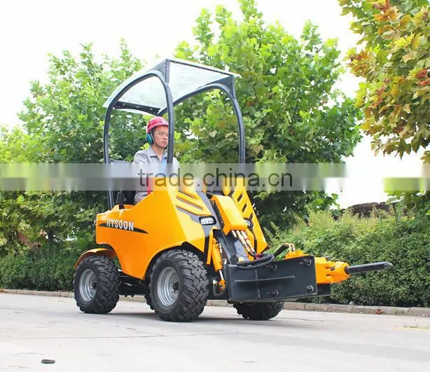 China HYSOON HY200 articulated mini wheel loader