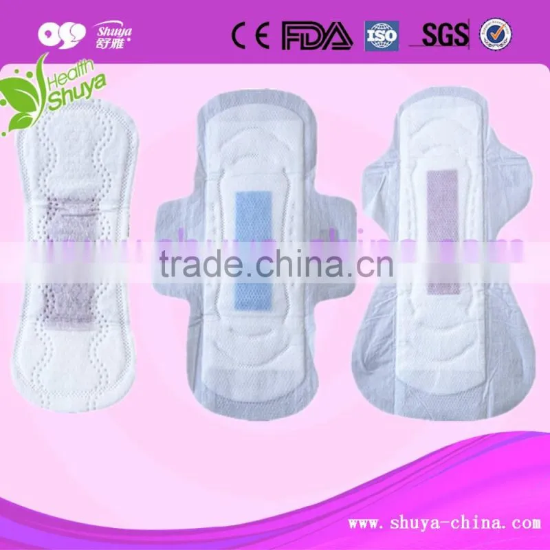 ultra thin daily used non winged sanitary napkin manufacturer in china