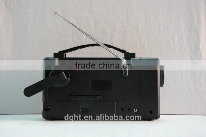 built-in speaker good quality best selling solar radio