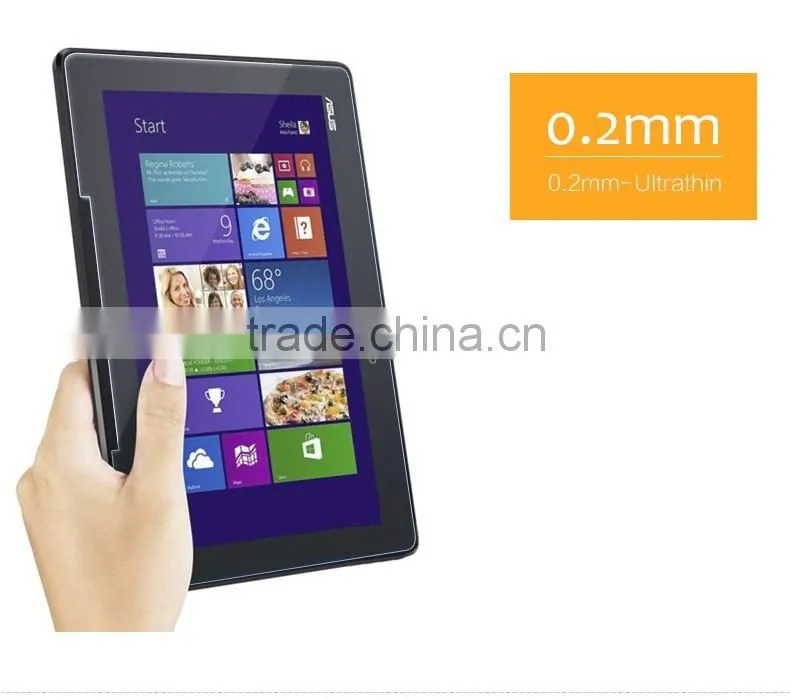 Anti Fingerprint 9H 0.2MM 2.5D Tempered Glass Screen Protective Film For ASUS T100/T100 TA 10 Inch Screen Protective Guard