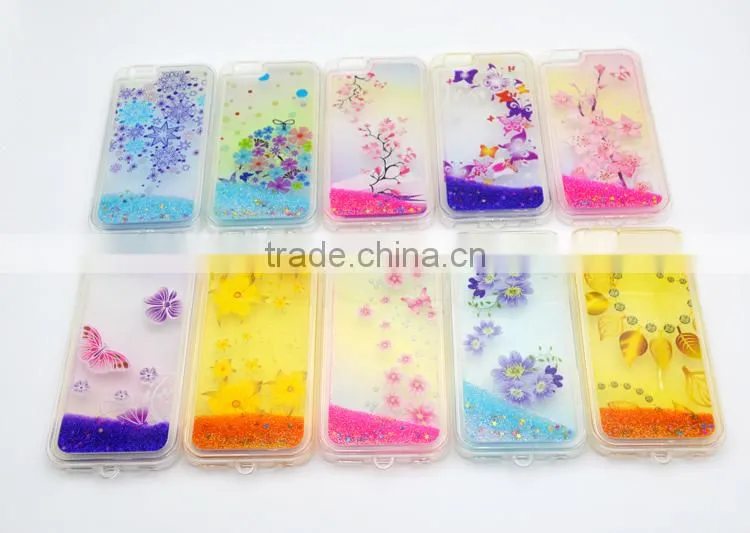 2016 hot selling liquid clear tpu case for iPhone6