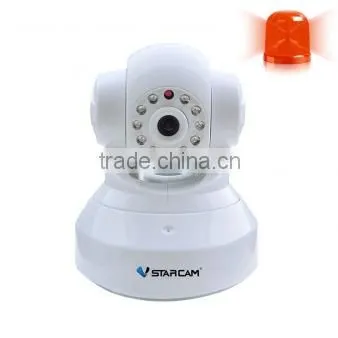Alarm siren ip camera could connect sensors