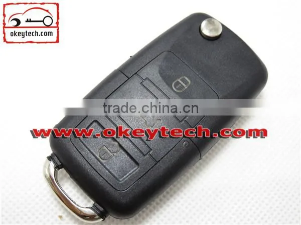 Okeytech vw key cover VW 3 buttons remote key cover for vw key