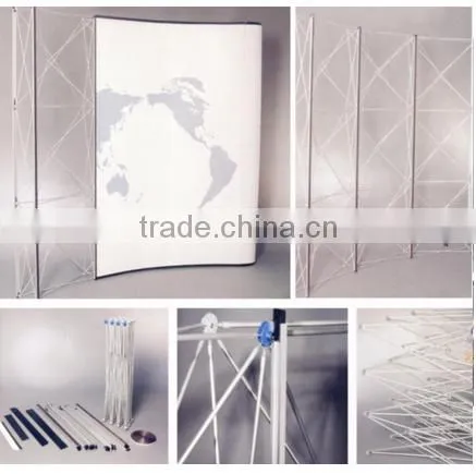Hot sale mini pop up system, freestanding backdrop