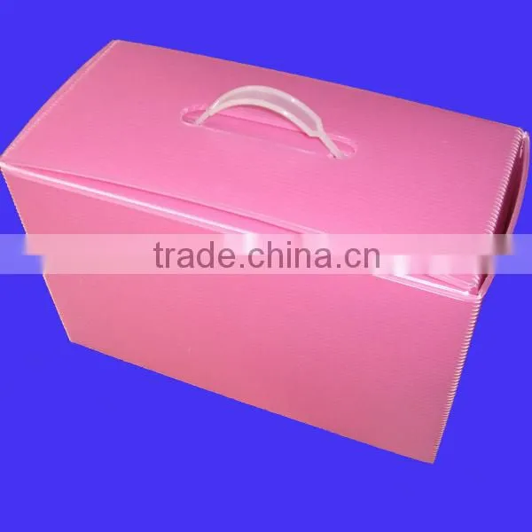 Black corrugated pp conductive box ,esd box,PP fluted box