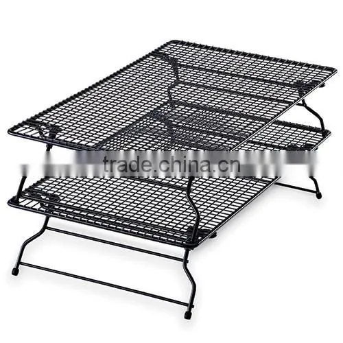 Icegreen Kitchen Use Metal 3-Tier Stackable Cooling Rack