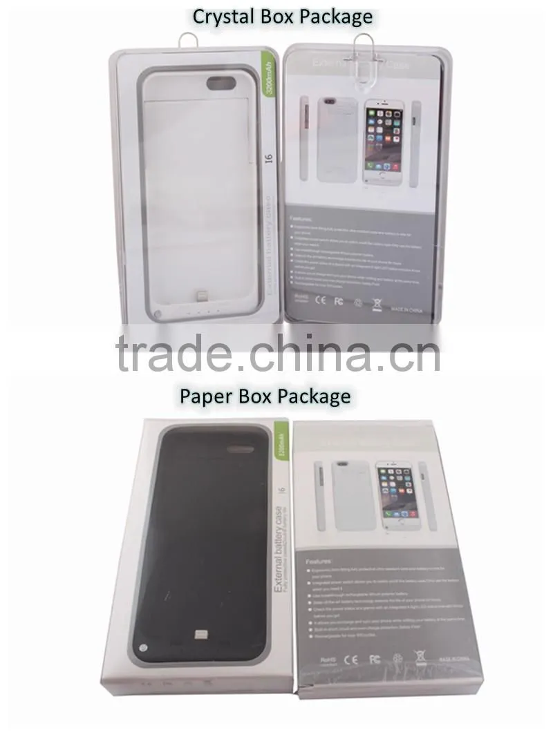 Best Products For Import Mfi Battery Case For Iphone 6S Emoji Power Bank Plastic Battery Case