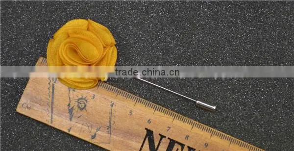2014 wholesale mens lapel flower pin for mens jacket LAP004