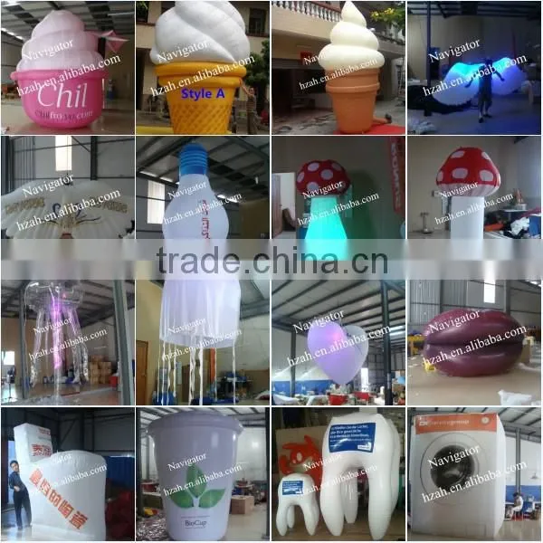 Commercial Inflatable Fruit Strawberry Helium Balloon for Sale