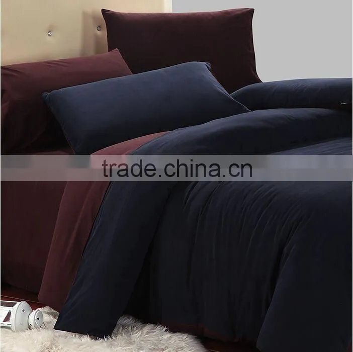 Luxury Hotel simple and stylish cotton quilt cotton denim bed linen