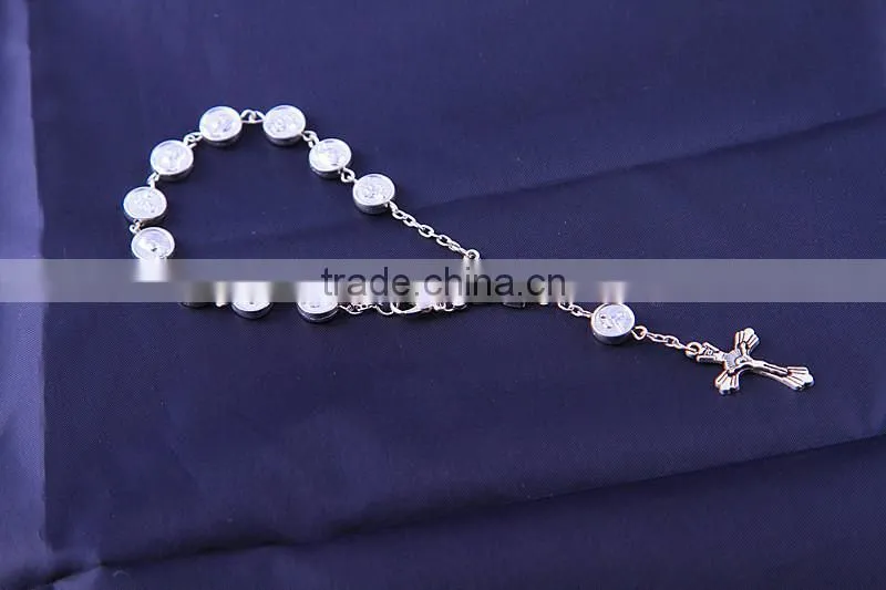 fatima silver catholic rosary gift