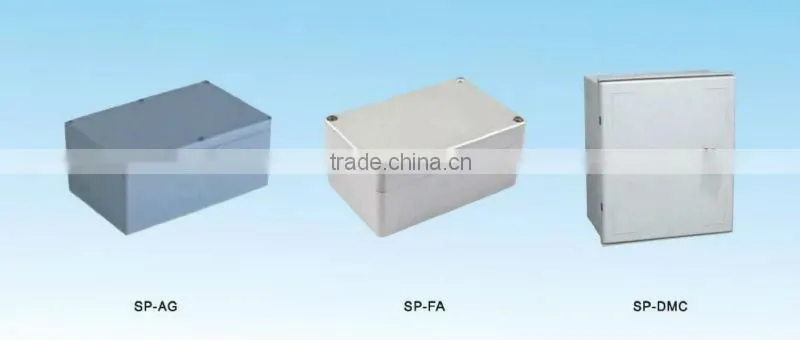 2013 good designed aluminum waterproof box IP66
