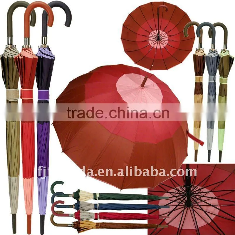 21inch 8k 3 folding lady red printed good quality umbrella