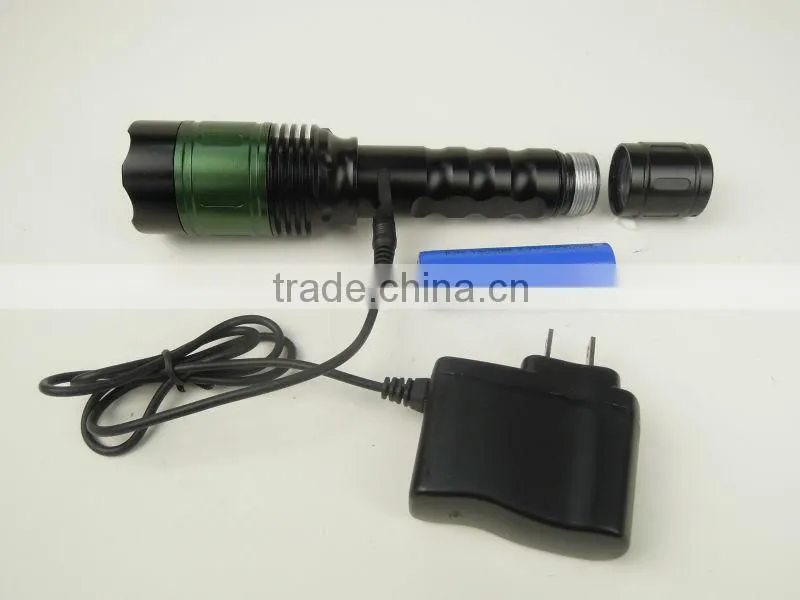 New Product for CREE T6 Aluminum LED Rechargeable Magnetic Torch Zoomable light with 10W