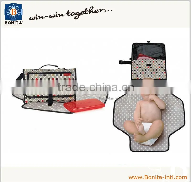 Hanging diaper wet bag 3 in 1 waterproof diaper bag,baby kit bag