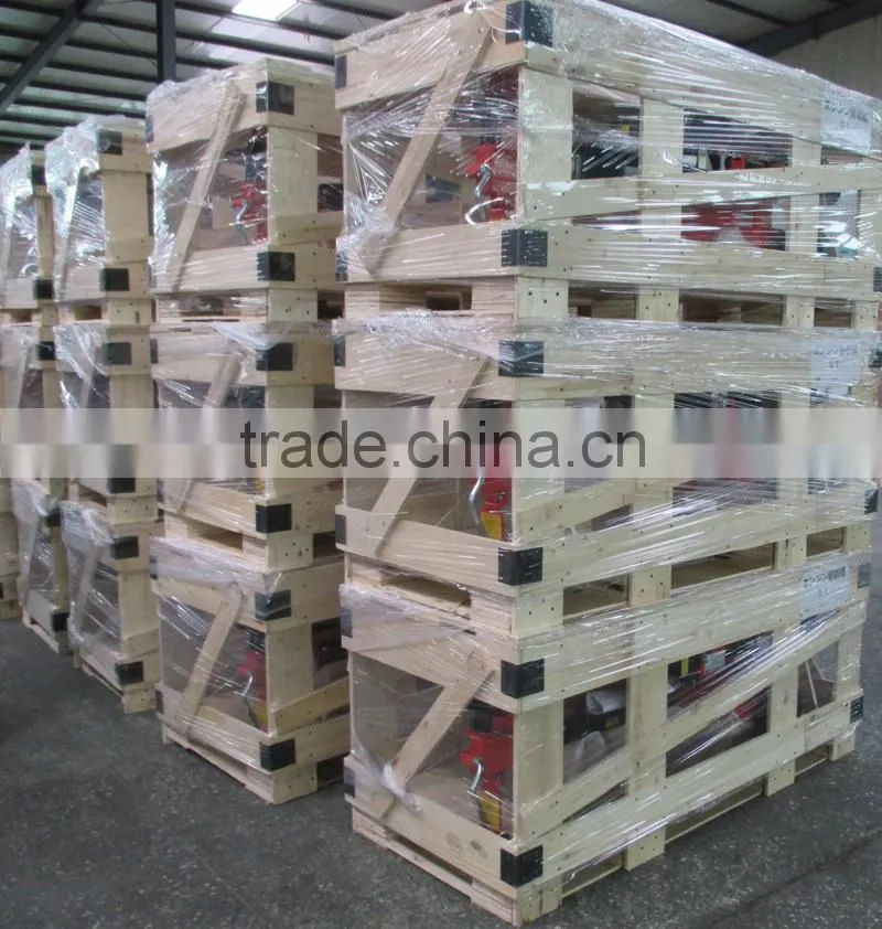 Horizontal Log Splitter 13T with gasoline engine, 520mm cutting length, new item